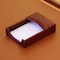 Dacasso Mocha Leather 4 x 6 Memo Holder AG-3009 - alternate 4